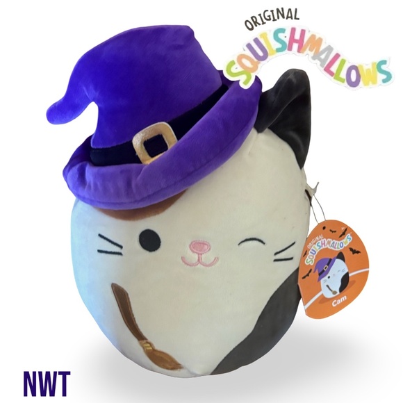 Squishmallows Other - NWT - SQUISHMALLOW - CAM THE CAT -  SZ